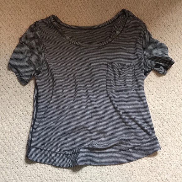 Lululemon crop back Tshirt